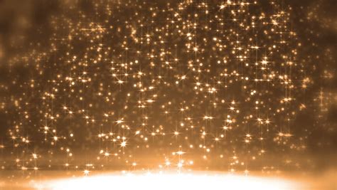 Cg Hd Gold Sparkle Glitter Background Animation Stock Footage Video