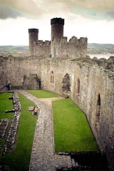 Conwy Castle Galles Beautiful Castles Castle Conwy