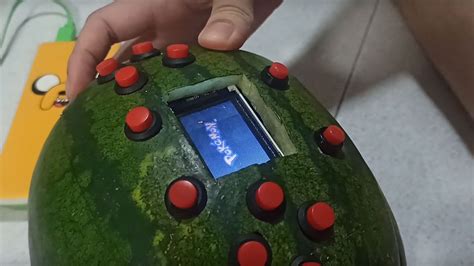 Behold The Worlds First Watermelon Game Boy And Yes Its A Real