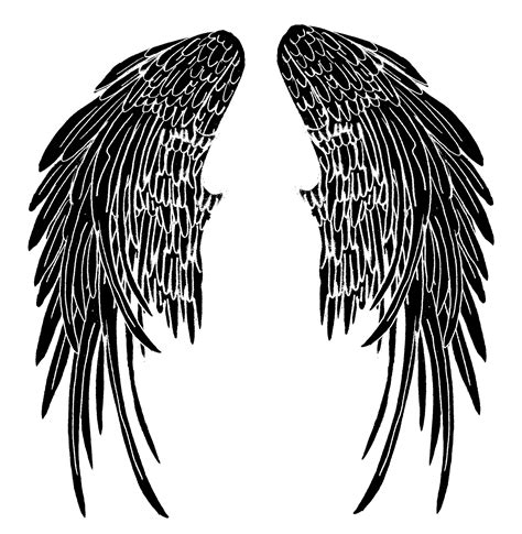 Transparent Angel Wings Tattoo Png Clip Art Library