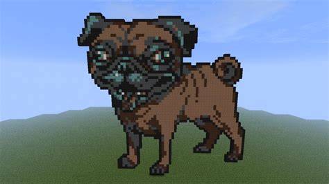 My Dog Pixel Art Minecraft Project