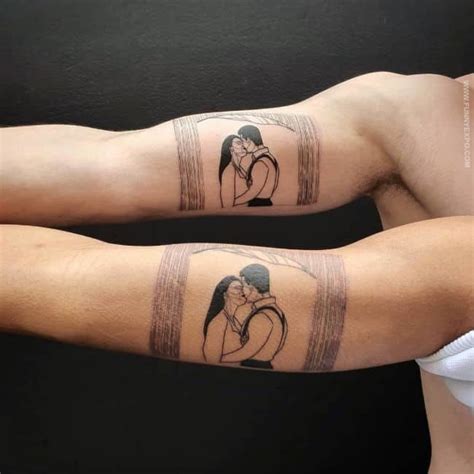 Couples nicknames are also a great way to call upon your love in the middle of a crowd. Matching Married Couple Tattoo Creative Ideas - Funnyexpo