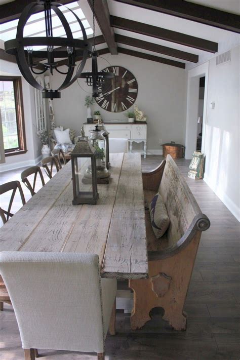 How To Easily Generate House With Beautiful Farmhouse Dining Room