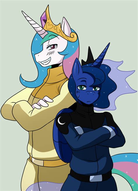 T Genderswap Celestia And Luna My Little Pony Friendship Is