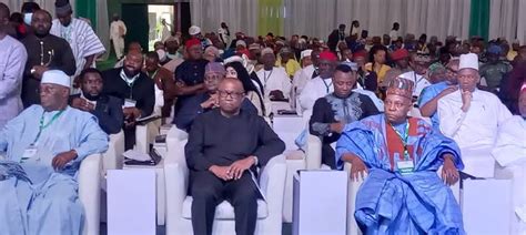 Moment Sowore Confronts Shettima For Representing Tinubu At The Peace