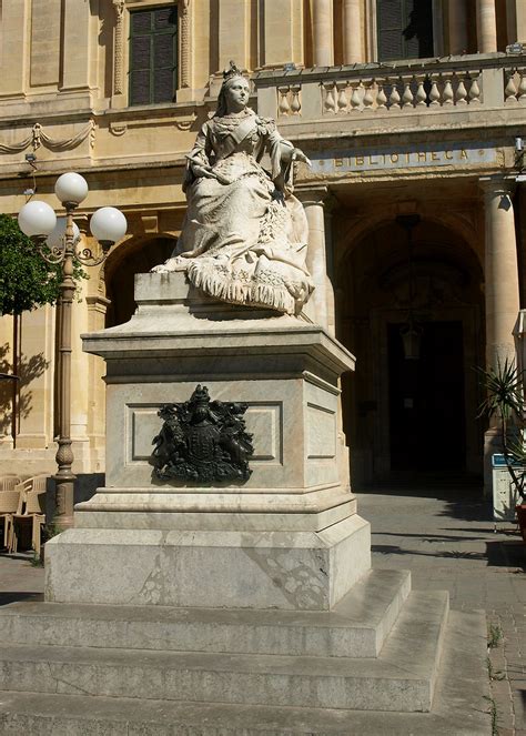 Malta Valletta Queen Victoria Statue Tadeusz Baran Flickr