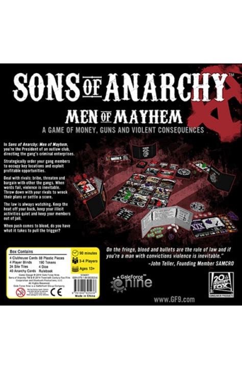 Sons Of Anarchy Men Of Mayhem