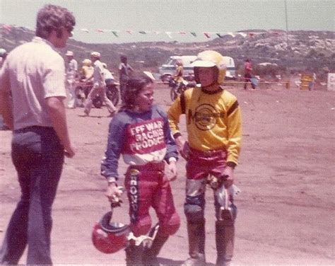 Jeff Ward And Brian Myerscough Vintage Motocross Motocross Riders