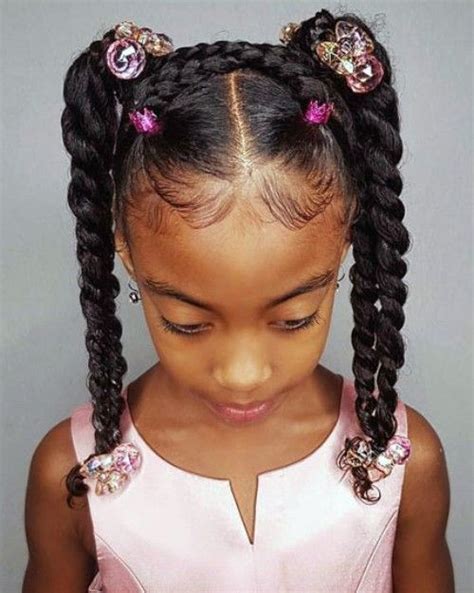 17 Ideal Natural Hairstyles For 8 Year Old Black Girls