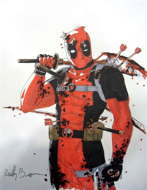 Astonishing X — Deadpool By Reilly Brown
