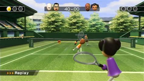 Let S Play Wii Sports Introduction Tennis YouTube
