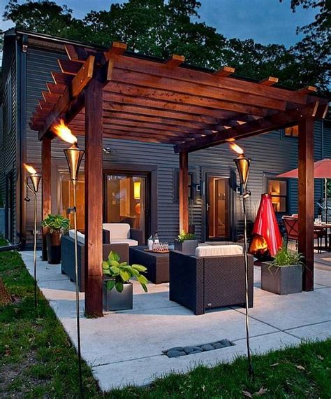 Landscaping And Outdoor Building Beautiful Japanese Pergola Designs