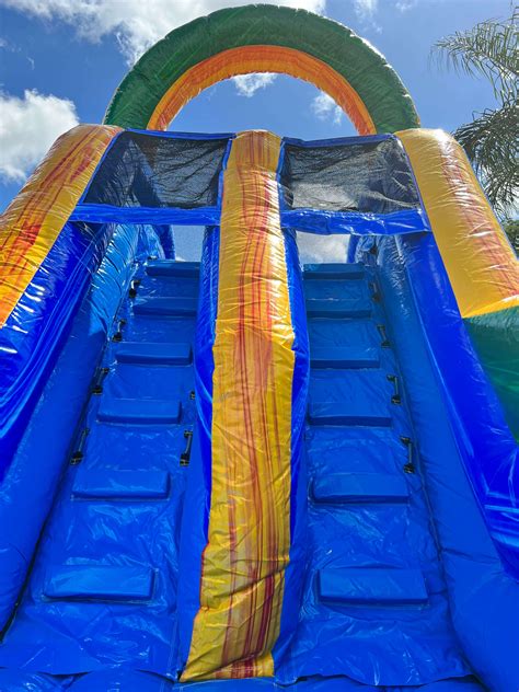 Goombay Splash Obstacle Course South Florida Bounce
