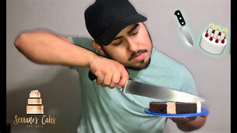 How To Properly Cut A Round Cake Youtube