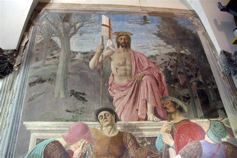 Piero Della Francesca La Resurrezione Fu Dipinta Altrove