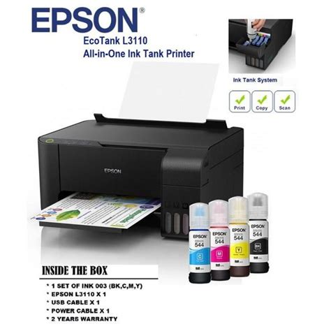 Masterprinterdrivers.com give download connection to group epson ecotank l3110 driver download direct the authority website, find late driver and software bundles for this with and simple click, downloaded without being occupied to. Epson L3110 Eco Tank All in One Printer | Shopee Philippines