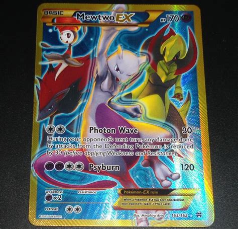 Hi all, all my son is asking for is some pokemon cards ( and/or a pokemon toy) from nyc!! Mewtwo EX 163/162 XY BreakThrough NEAR MINT SECRET RARE ...