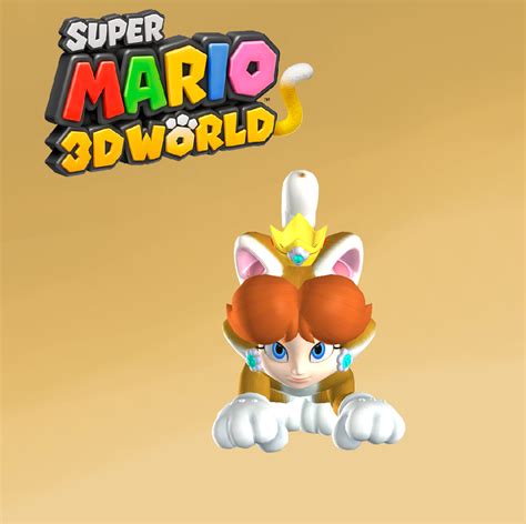 This plush is sooo cute! Cat Daisy - Super Mario 3D World by Hakirya on DeviantArt