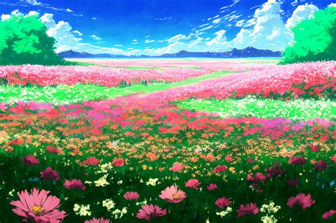 Details 79 Anime Flower Field Latest Vn