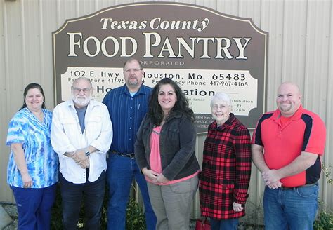 Leadership Changing At Texas County Food Pantry Houston Herald