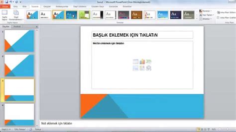 Microsoft Office - PowerPoint Kullanımı (Slayt nasıl ...