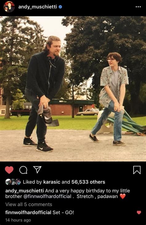 Behind The Scenes With Director Andy Muschietti And Finn Wolfhard