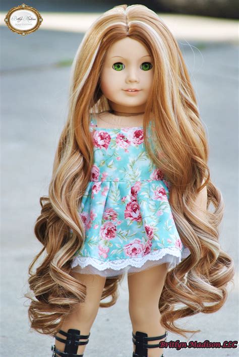 Caramel Machiatto Premium Custom Doll Wig Available In Our Store