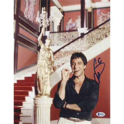 Al Pacino Signed Scarface 11x14 Photo Beckett Pristine Auction