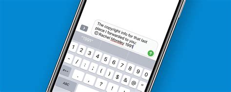 Keyboard Symbols How To Type The Copyright Symbol On Your Iphone