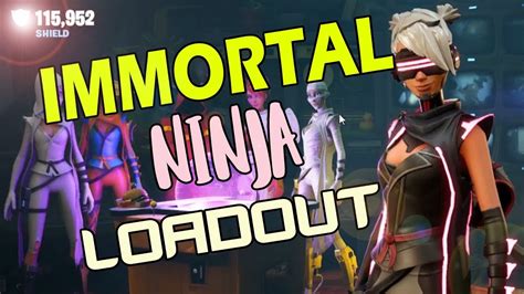 Immortal Ninja In Fortnite New Hero Loadout Deliver Melee