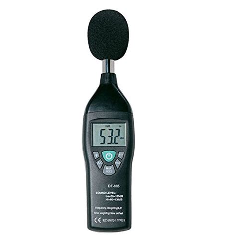 Bipee Dt 805 Sound Level Meter A And C Frequency Weighting 30~130 Decibel