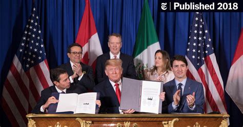 Trump Says He Plans To Withdraw From Nafta The New York Times