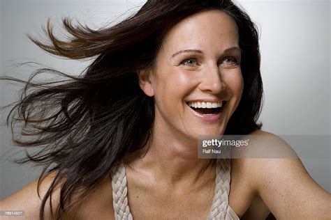 Woman Smiling Closeup Photo Getty Images