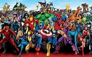 Superhero Background Marvel - 1920x1200 - Download HD Wallpaper ...