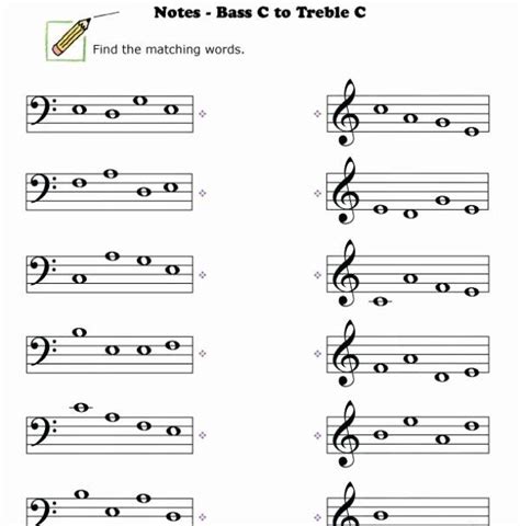 Treble Clef Notes Worksheet Elegant Treble Clef Lines And Spaces Free