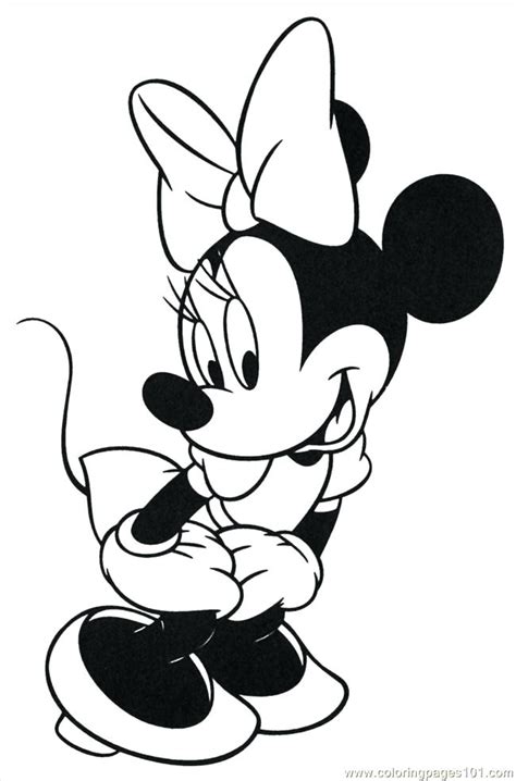 Good disney baby minnie mouse coloring pages with goofy coloring. Minnie Mouse Face Drawing | Free download on ClipArtMag