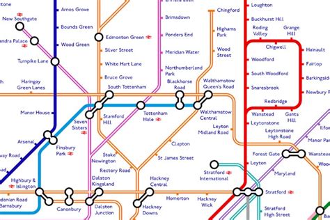 Alexandra Palace Train Line Map