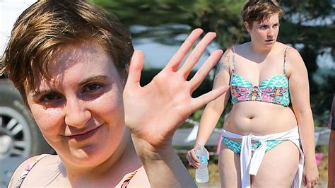 Lena Dunham Flaunts Bikini Body For Charity Photos The Courier Mail