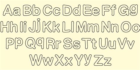 Bx Included Kids Free Edge Raggedy Applique Alphabet Font Machine
