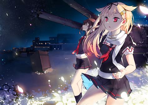 Anime Kantai Collection Hd Wallpaper By