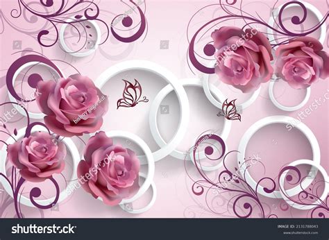 151407 3d Wallpaper Flower Images Stock Photos And Vectors Shutterstock