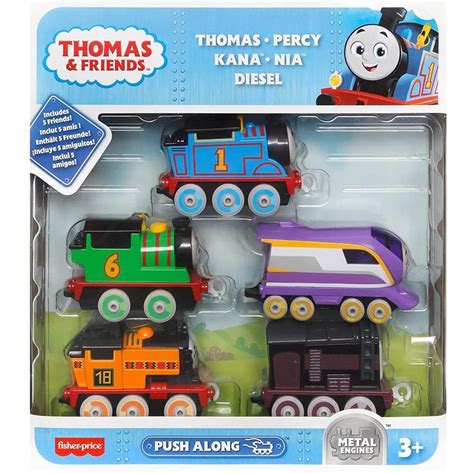 Thomas And Friends Fisher Price Adventures Engine Pack Set Of 5 Push