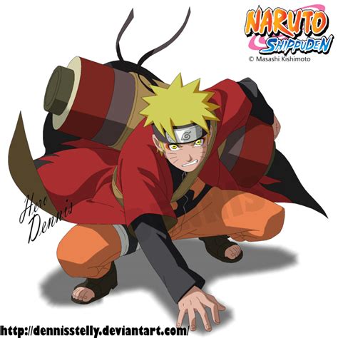 Naruto Sage Mode By Dennisstelly On Deviantart Naruto Uzumaki Hokage