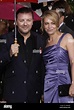 Host Ricky Gervais and his wife Jane Fallon arrive for the 67th Golden ...