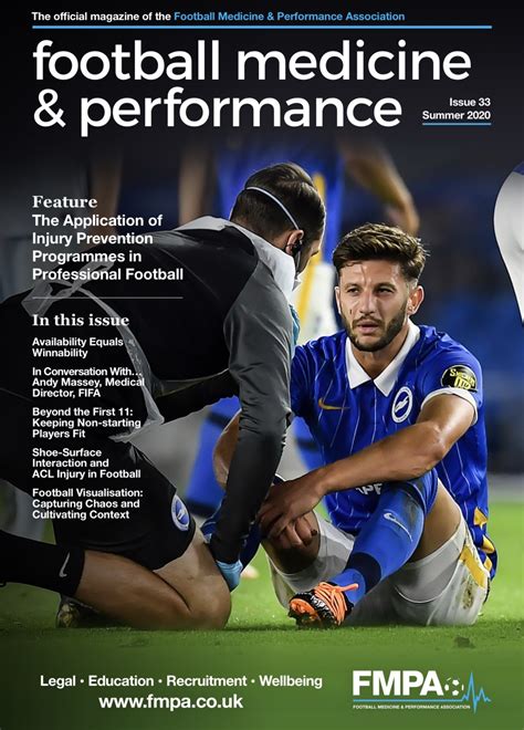 ‘football Medicine And Performance Issue 33 Out Now Fmpa