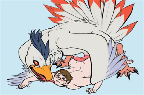 Rule 34 Ass Avian Beak Bird Chicken Claws Digimon Erection Female