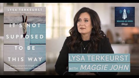It S Not Supposed To Be This Way Lysa Terkeurst Youtube