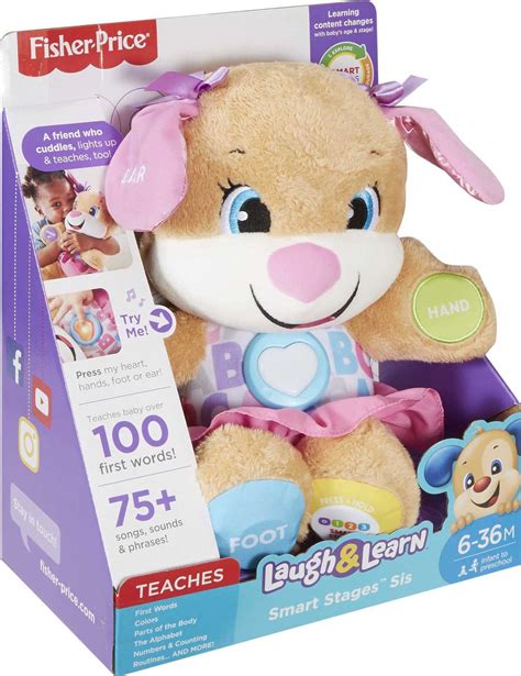 Max 41 Off Fisher Price Laugh And Learn Smart Stages Sis Pink Dog