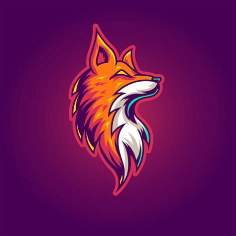Premium Vector Fox Esport Gaming Logo