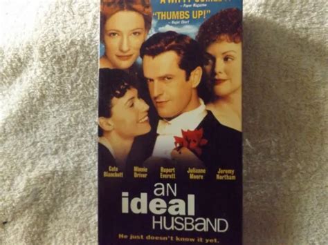 VHS TAPE AN Ideal Husband Cate Blanchett Minnie Driver Comedy PG Minutes EUR